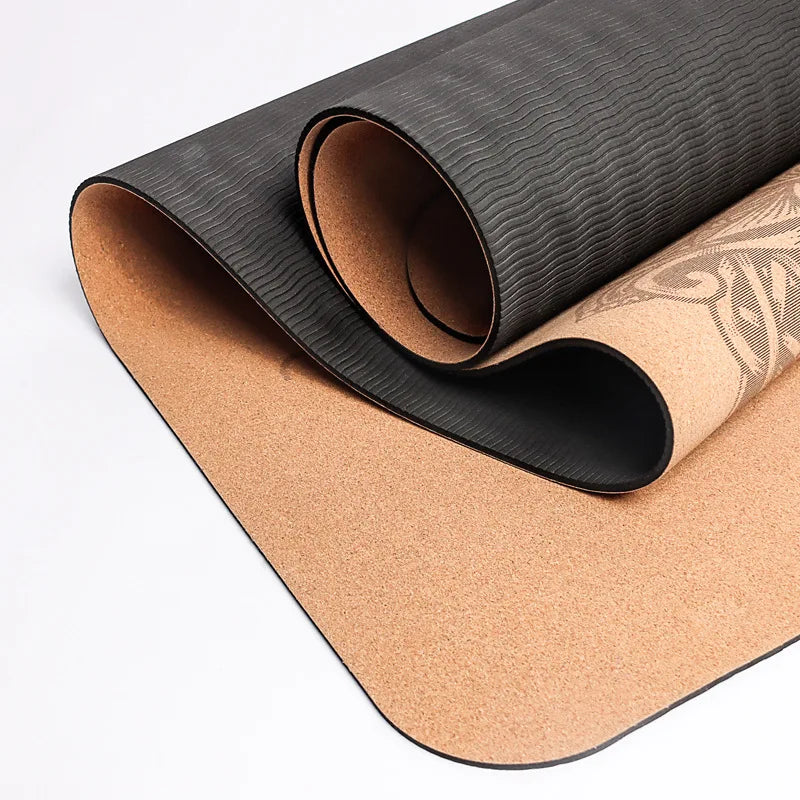 Yogamatte Kork Nature Fit Mandala