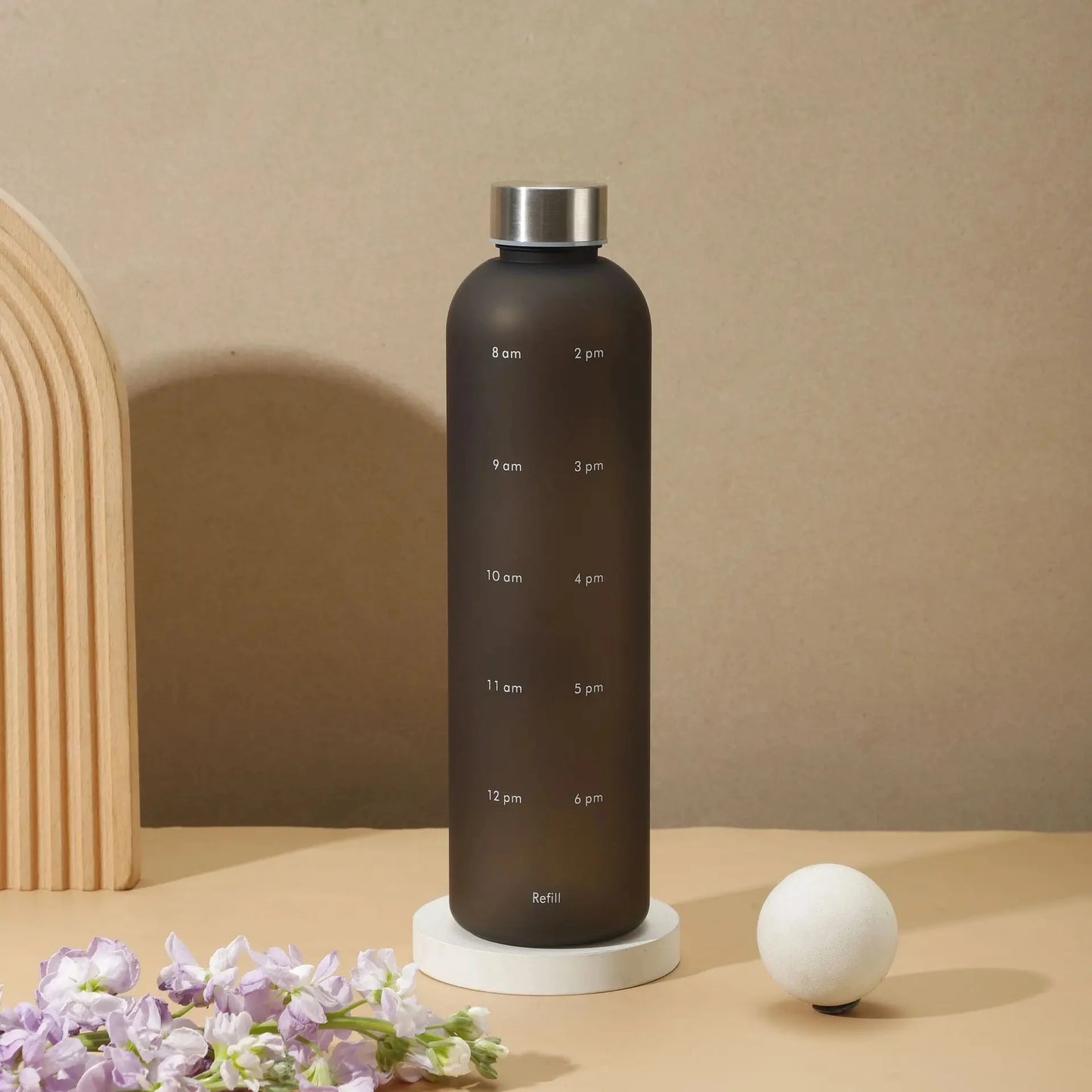 Trinkflasche Lasana Dusty Black